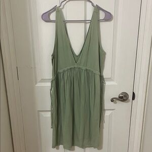 Wild Fable Mint Green V-Neck Top